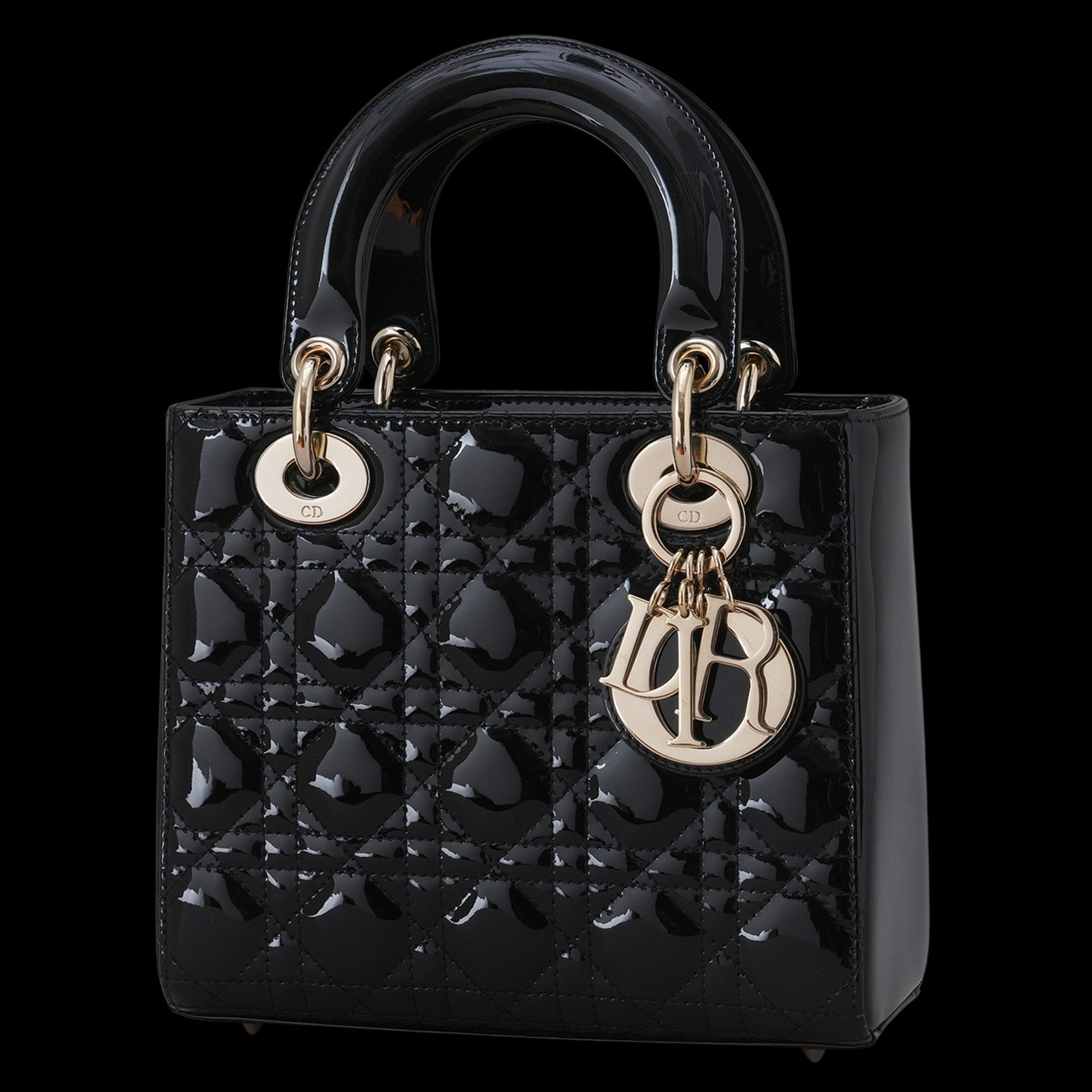 CHRISTIAN DIOR(USED)크리스찬 디올 페이던트 레이디백 스몰